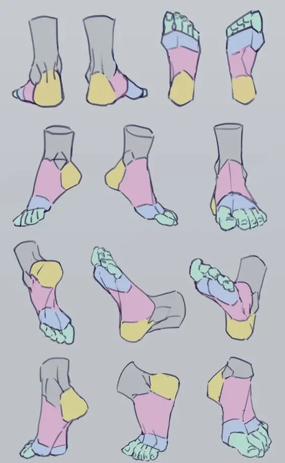 Feet Drawing Reference Feet Art Reference Feet Poses Reference Feet Poses Drawing 15 1