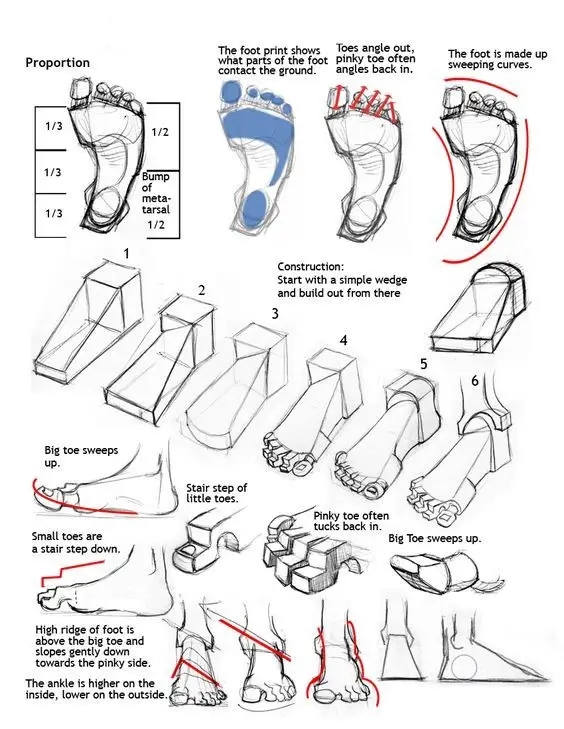 Feet Drawing Reference Feet Art Reference Feet Poses Reference Feet Poses Drawing 18 1