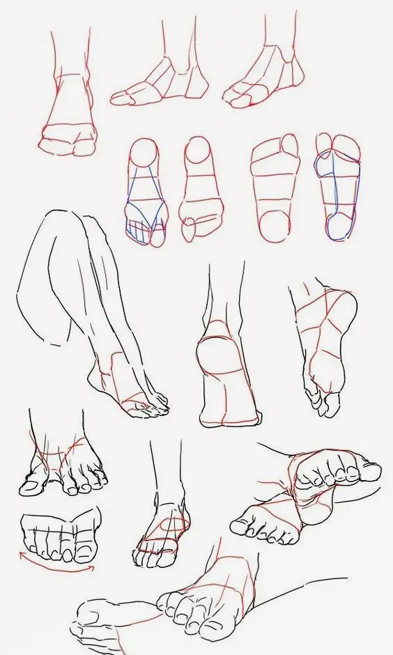 Feet Drawing Reference Feet Art Reference Feet Poses Reference Feet Poses Drawing 29 1
