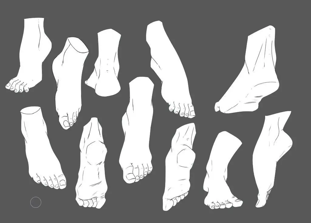 Feet Drawing Reference Feet Art Reference Feet Poses Reference Feet Poses Drawing 8 1
