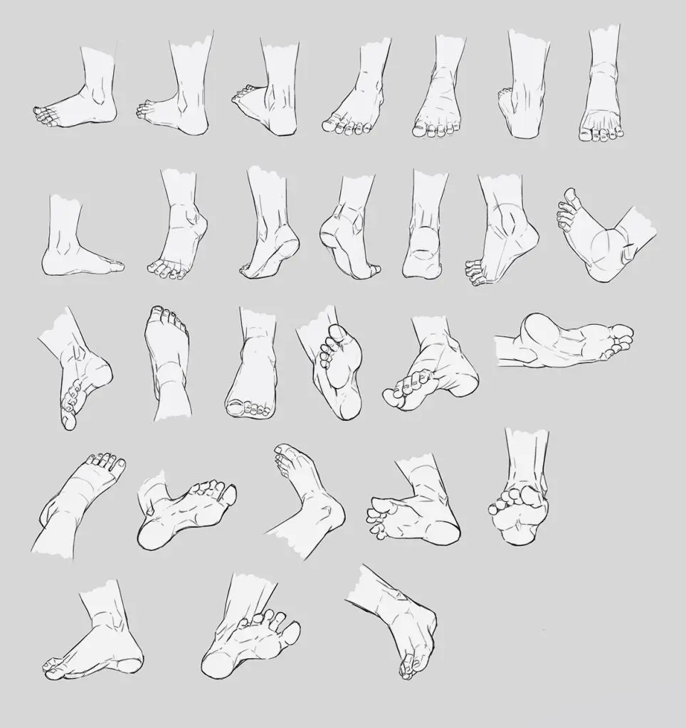 Feet Drawing Reference Feet Art Reference Feet Poses Reference Feet Poses Drawing 9 1 964x1024