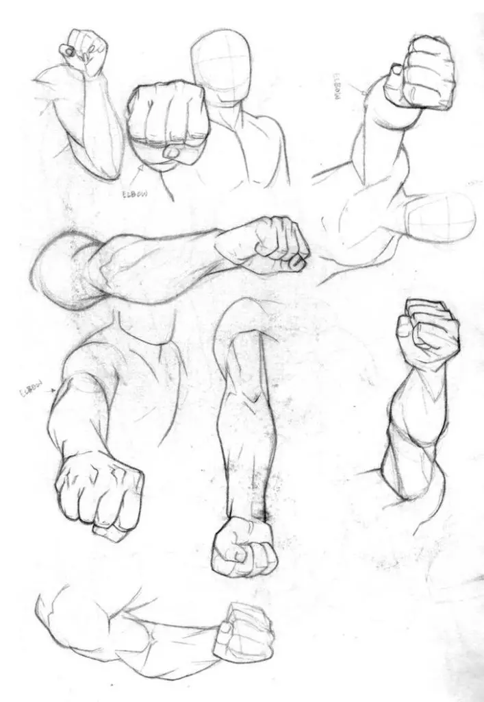 Fist Pose Reference 3