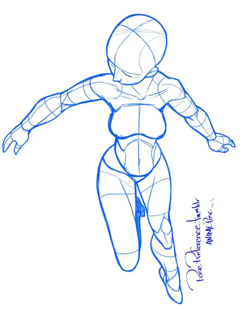 Floating Pose Reference 4