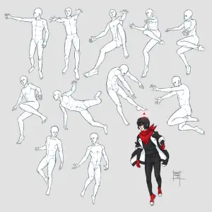 Read more about the article Floating Pose Reference: Drawing and Sketch Collection for Artists