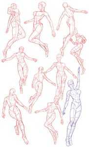 Read more about the article In the Skies: Explore the Magic of Flying Pose Reference