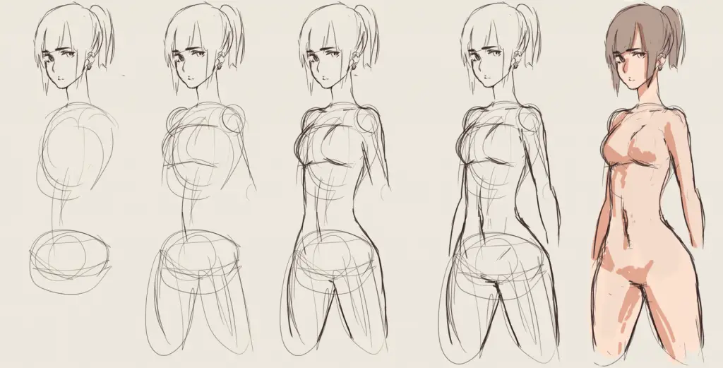 Full Body Drawing Reference 10
