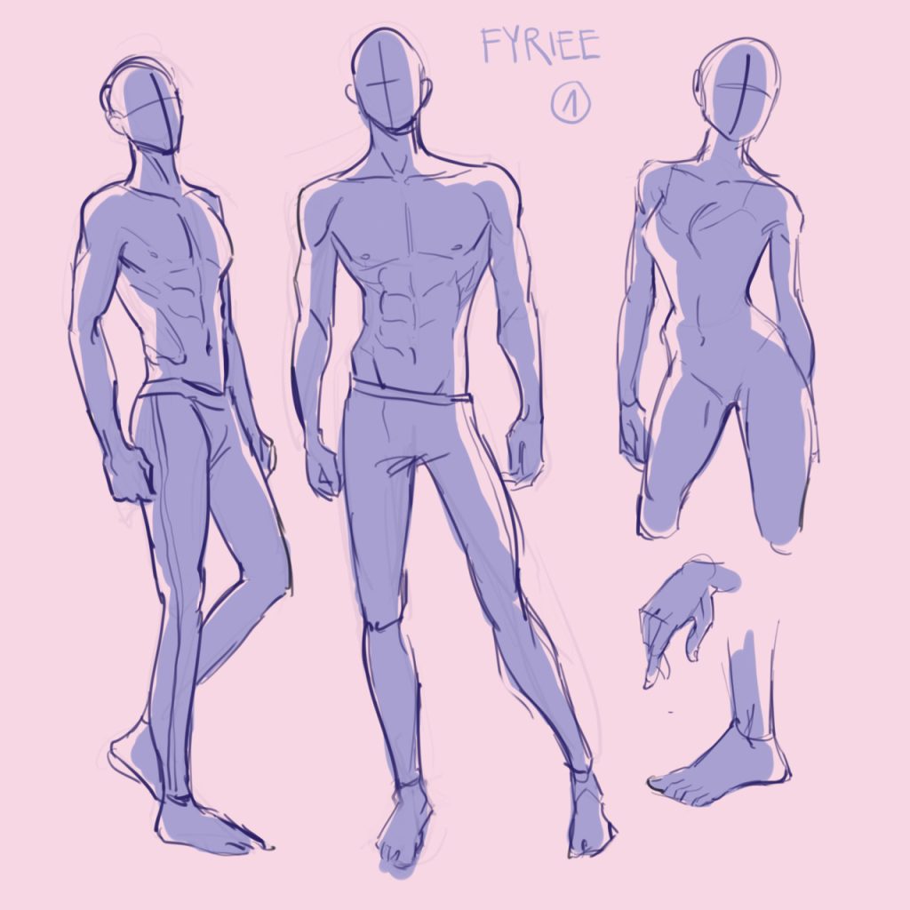 Full Body Drawing Reference 12 1024x1024