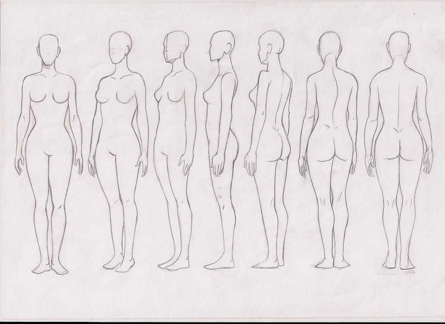 Full Body Drawing Reference 14