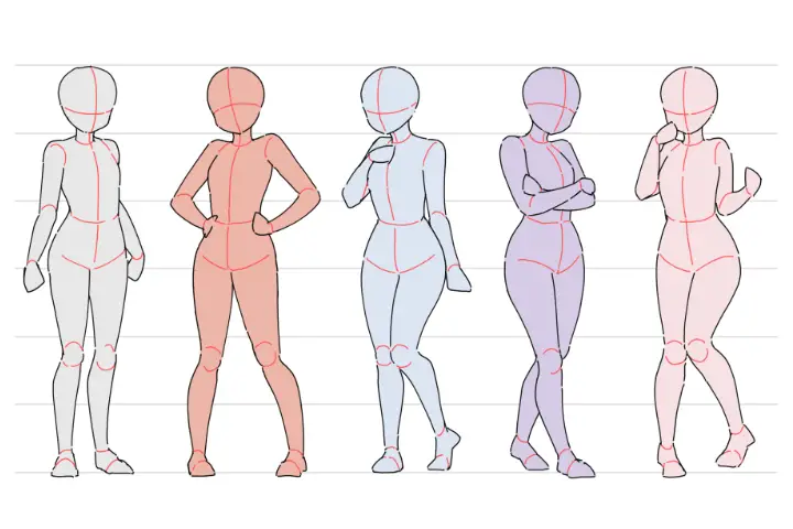 Full Body Drawing Reference 16