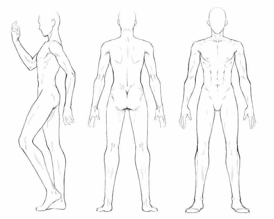 Full Body Drawing Reference 6