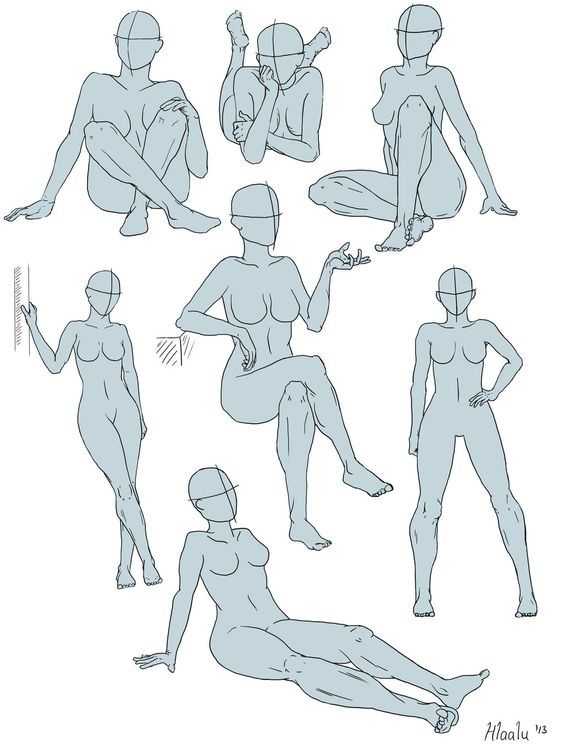 Full Body Pose Reference 16