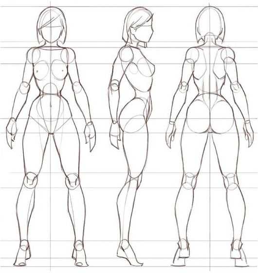 Full Body Pose Reference 2