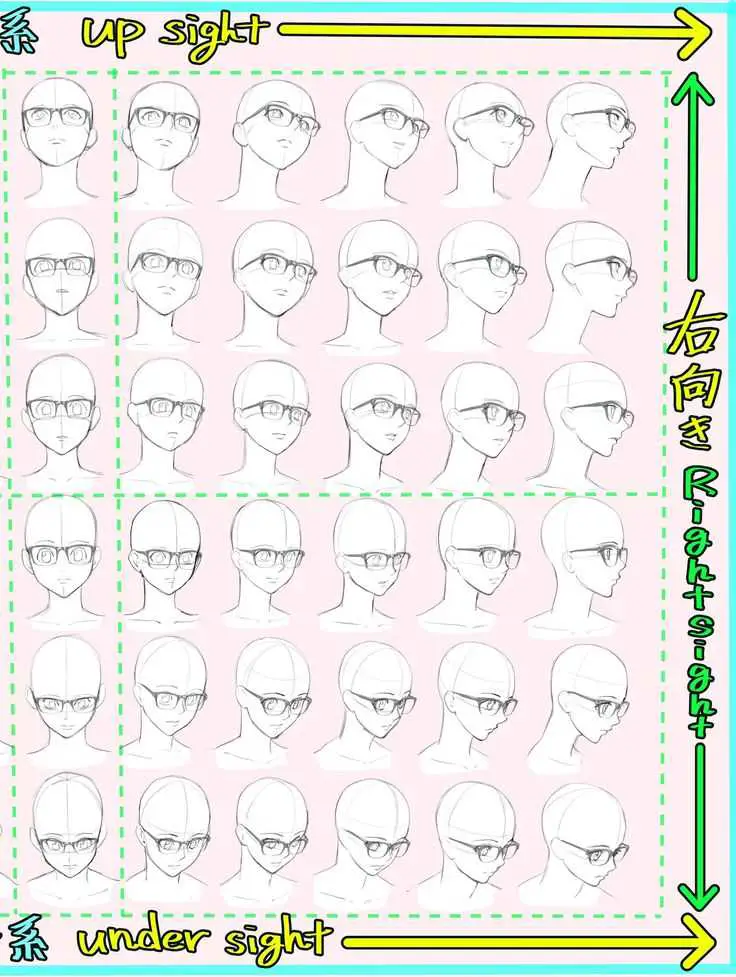Glasses Pose Reference 3