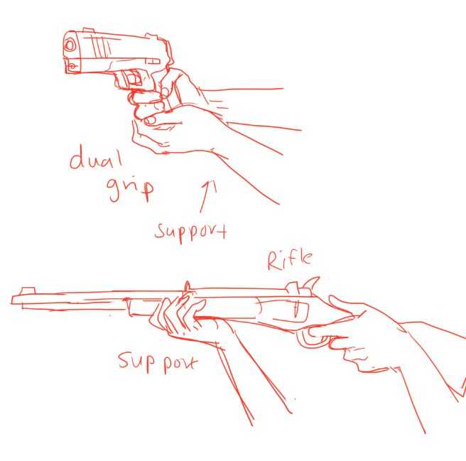 Gun Drawing Reference 4