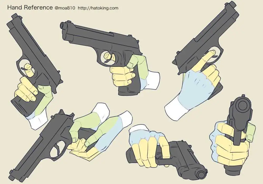 Gun Drawing Reference 6