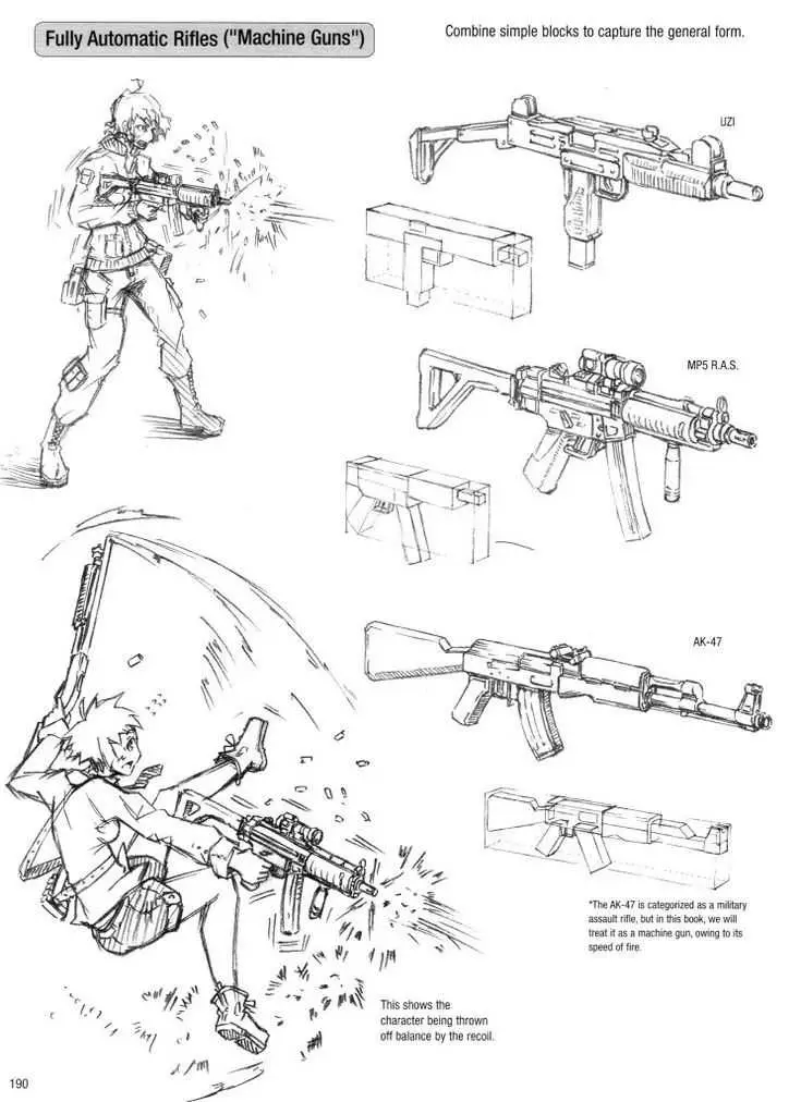 Gun Drawing Reference 7