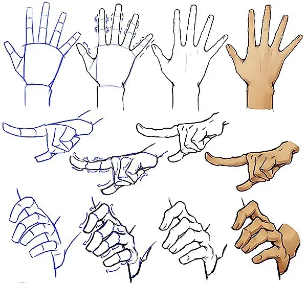 Hand Drawing Reference Hand Drawing Sketch Hand Sketch Drawing Hand Drawing Reference Holding Hand In Hand Images Drawing 24 1