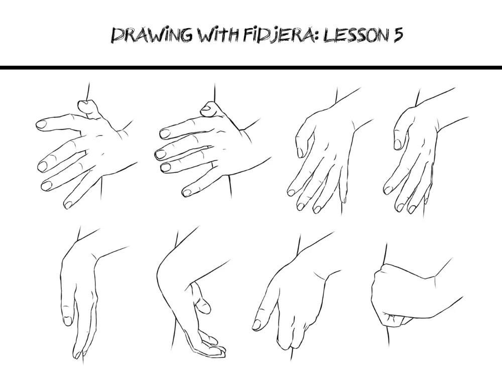 Hand On Hip Drawing Reference 6