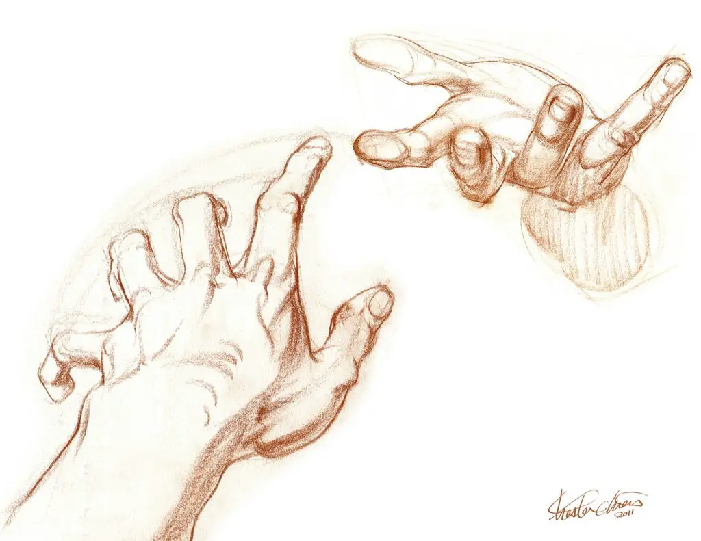 Hand Reaching Out Pose Reference 4 1024x791