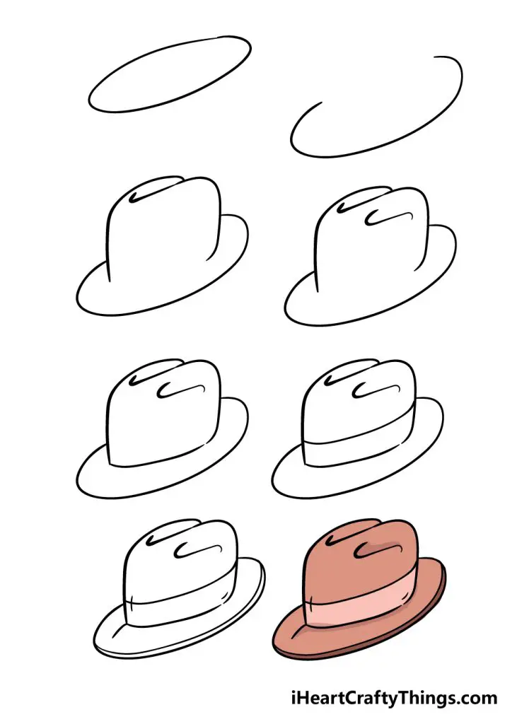 Hat Drawing Reference 1 731x1024
