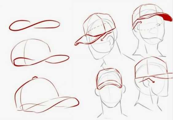 Hat Drawing Reference 6