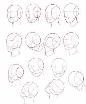 head drawing reference 15
