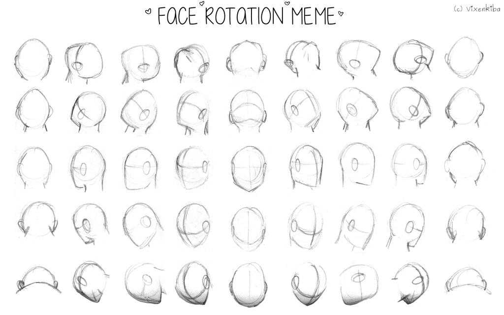 head drawing reference 7
