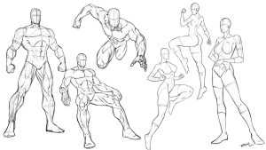 Read more about the article Hero Pose Reference: Embodying Heroes