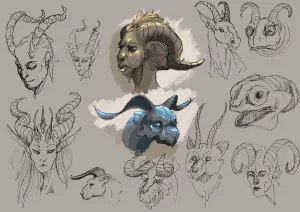 Read more about the article Unleashing Mystique: Horns Drawing Reference for Captivating Artwork