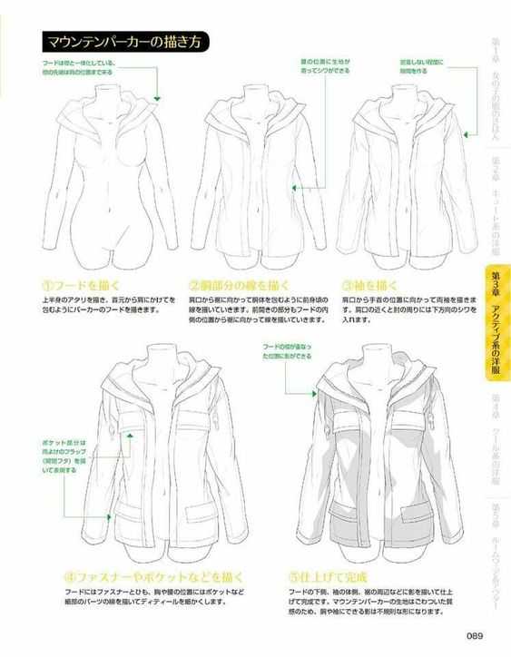 Jacket Drawing Reference 4