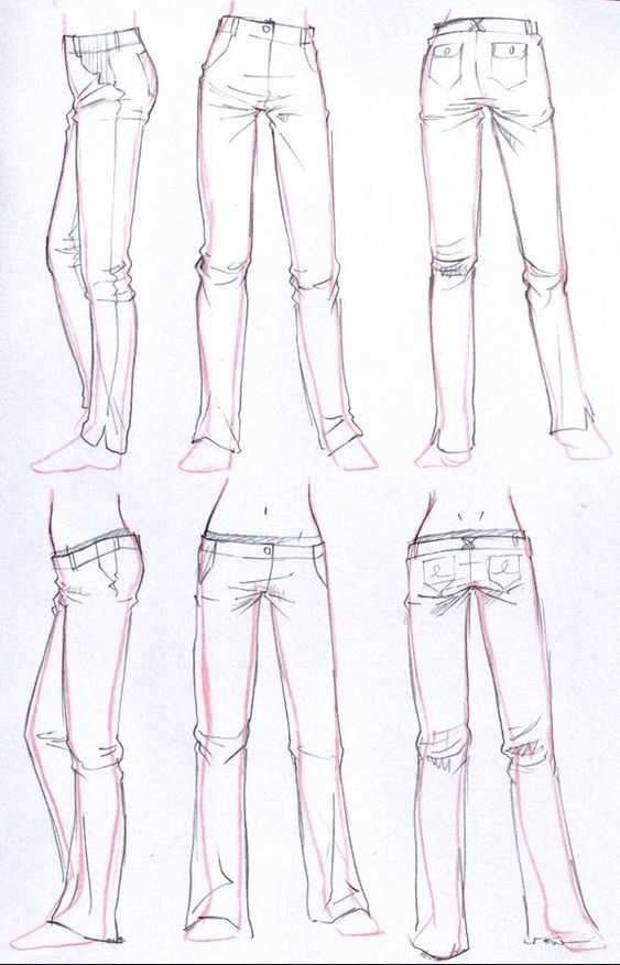 Jeans Drawing 29