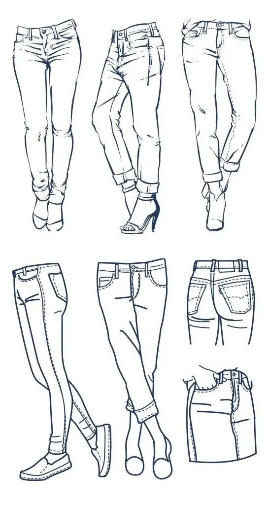 Jeans Drawing Easy 4 546x1024