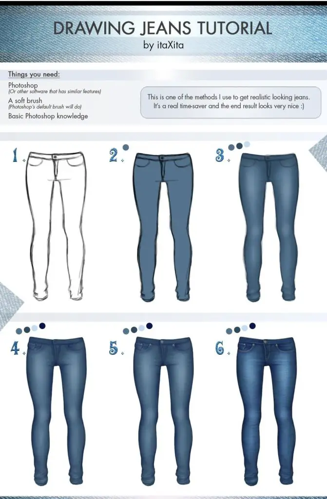 Jeans Drawing Reference 1 1 671x1024