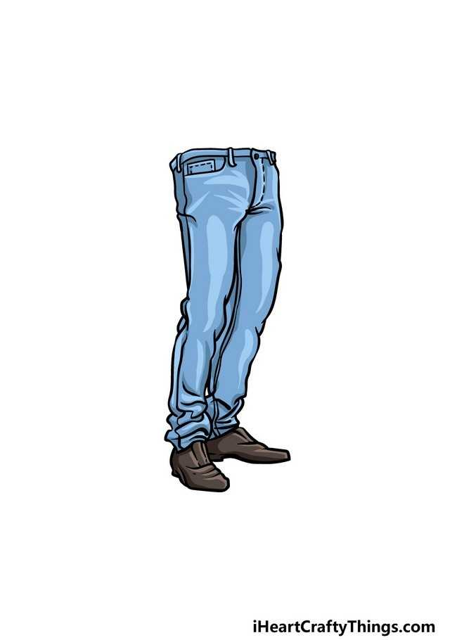 Jeans Drawing Reference 18