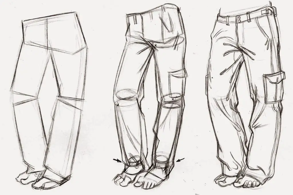 Jeans Drawing Reference 23 1024x682