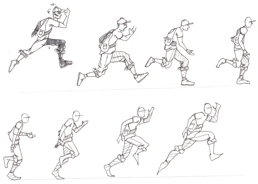 Jumping Pose Reference 13
