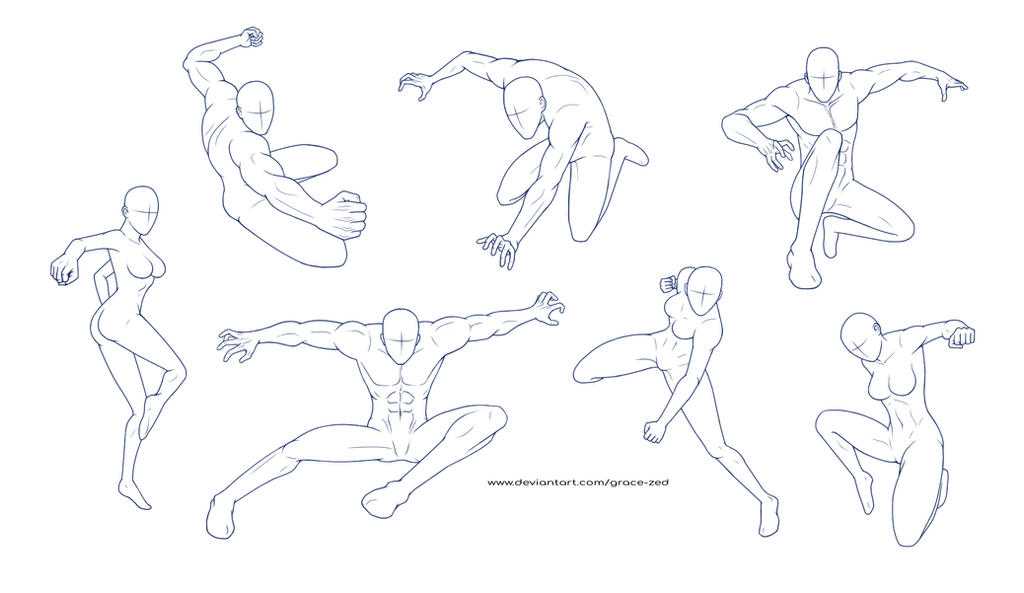 Jumping Pose Reference 15