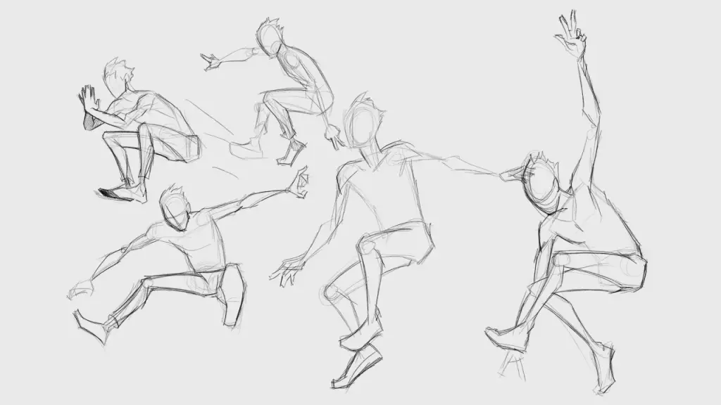 Jumping Pose Reference 2