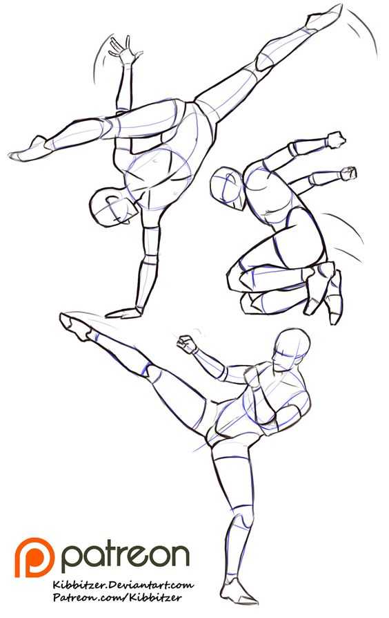 Jumping Pose Reference 26