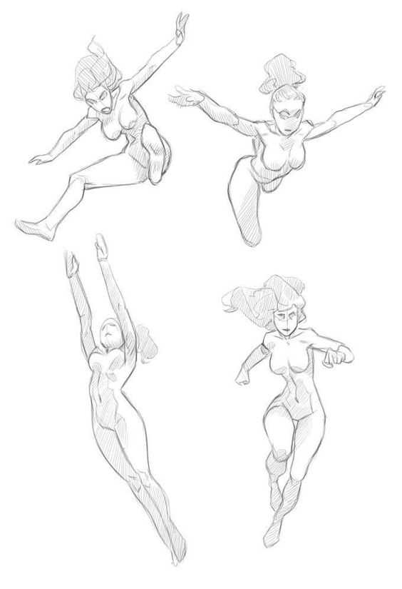 Jumping Pose Reference 28