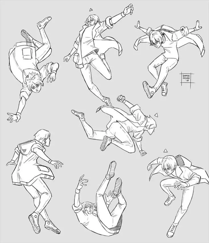 Jumping Pose Reference 7