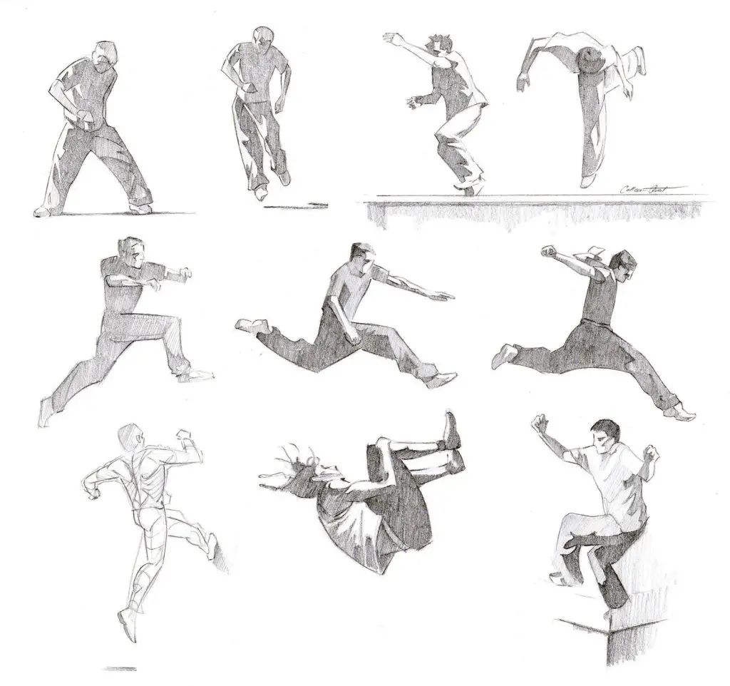 Jumping Pose Reference 9