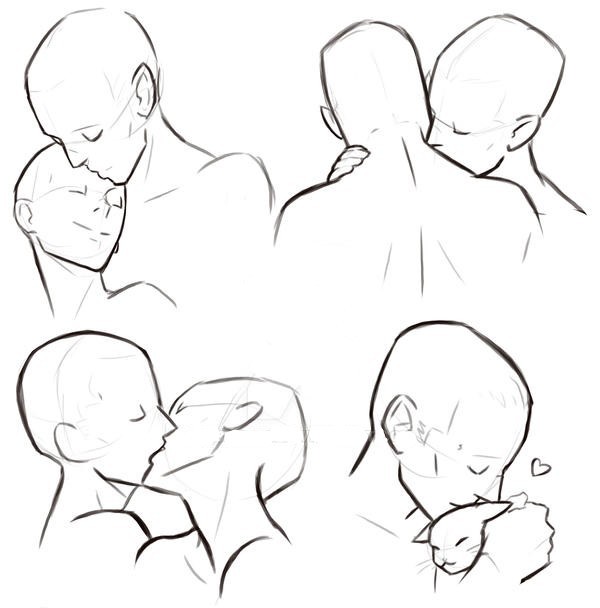 Kissing Drawing Reference Kissing Reference Anime Passionate Kiss Reference Kissing Pose Reference Couple Kissing Drawing Reference 22 1