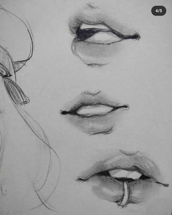 Lips Sketch 20