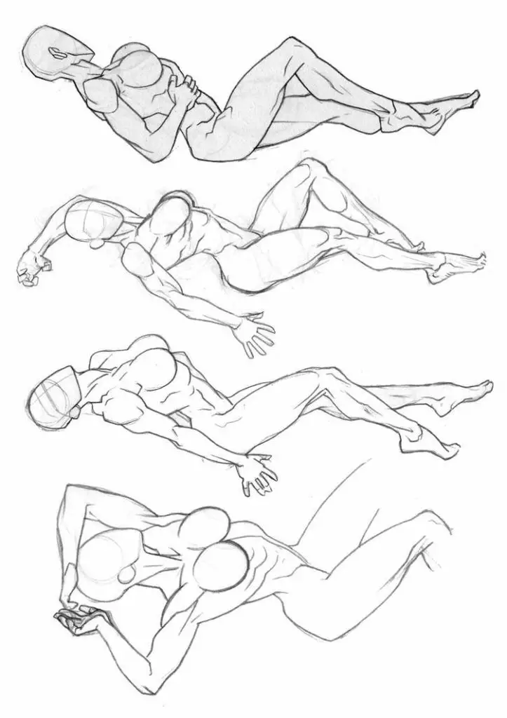 Lying Down Art Reference 5 723x1024