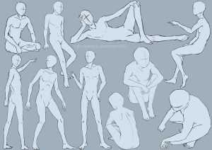 Read more about the article Casual Male Pose Reference: Drawing and Sketch Collection for Artists