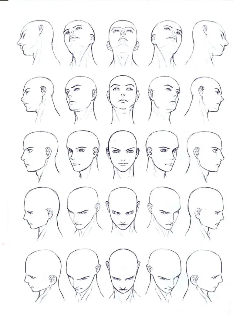 Side Profile Drawing Reference: Ultimate Collection for Artists - Art ...