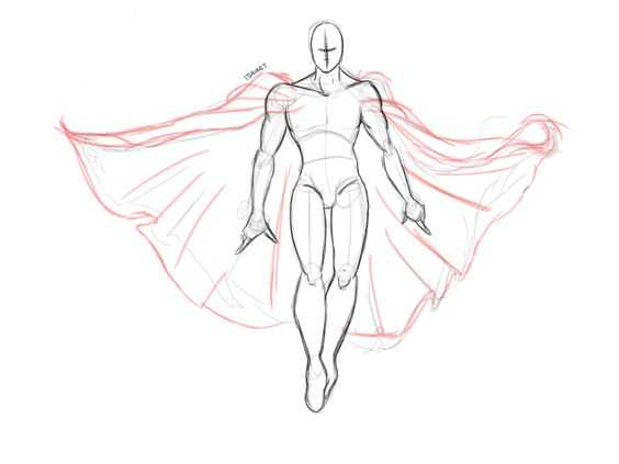 Male Superhero Pose Reference 3