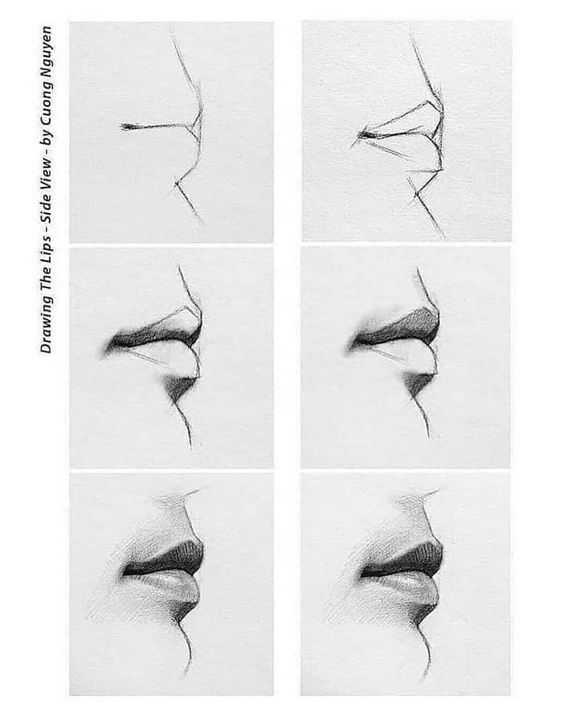 Mouth Drawing Reference 14