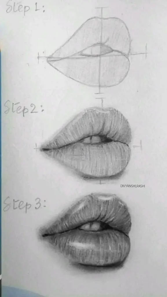 Mouth Drawing Reference 15